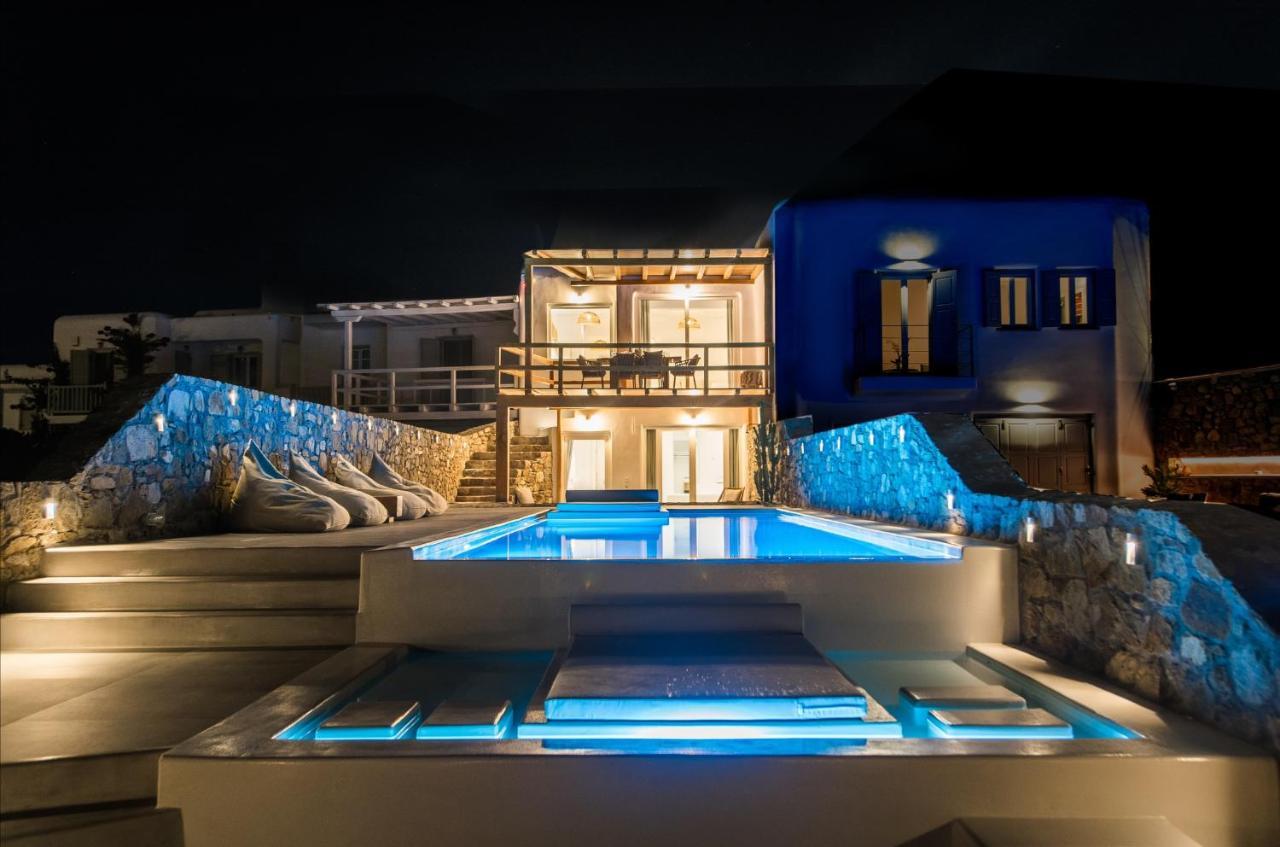 Villa Costa By Whitelist Mykonos Ftelia  ภายนอก รูปภาพ