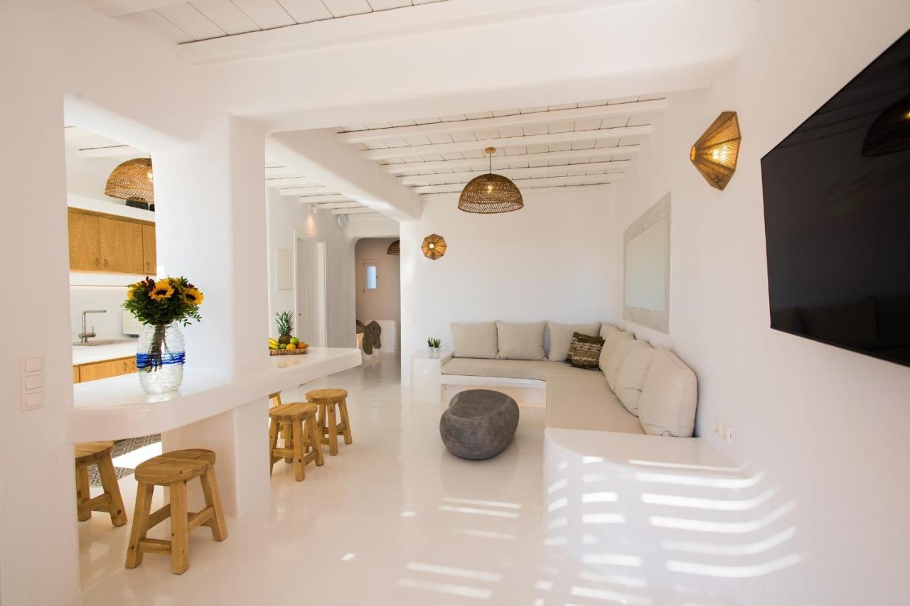 Villa Costa By Whitelist Mykonos Ftelia  ภายนอก รูปภาพ