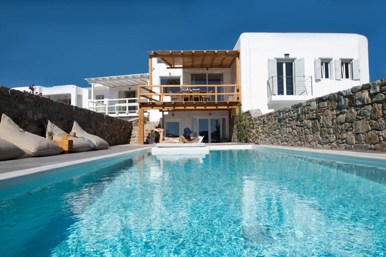 Villa Costa By Whitelist Mykonos Ftelia  ภายนอก รูปภาพ