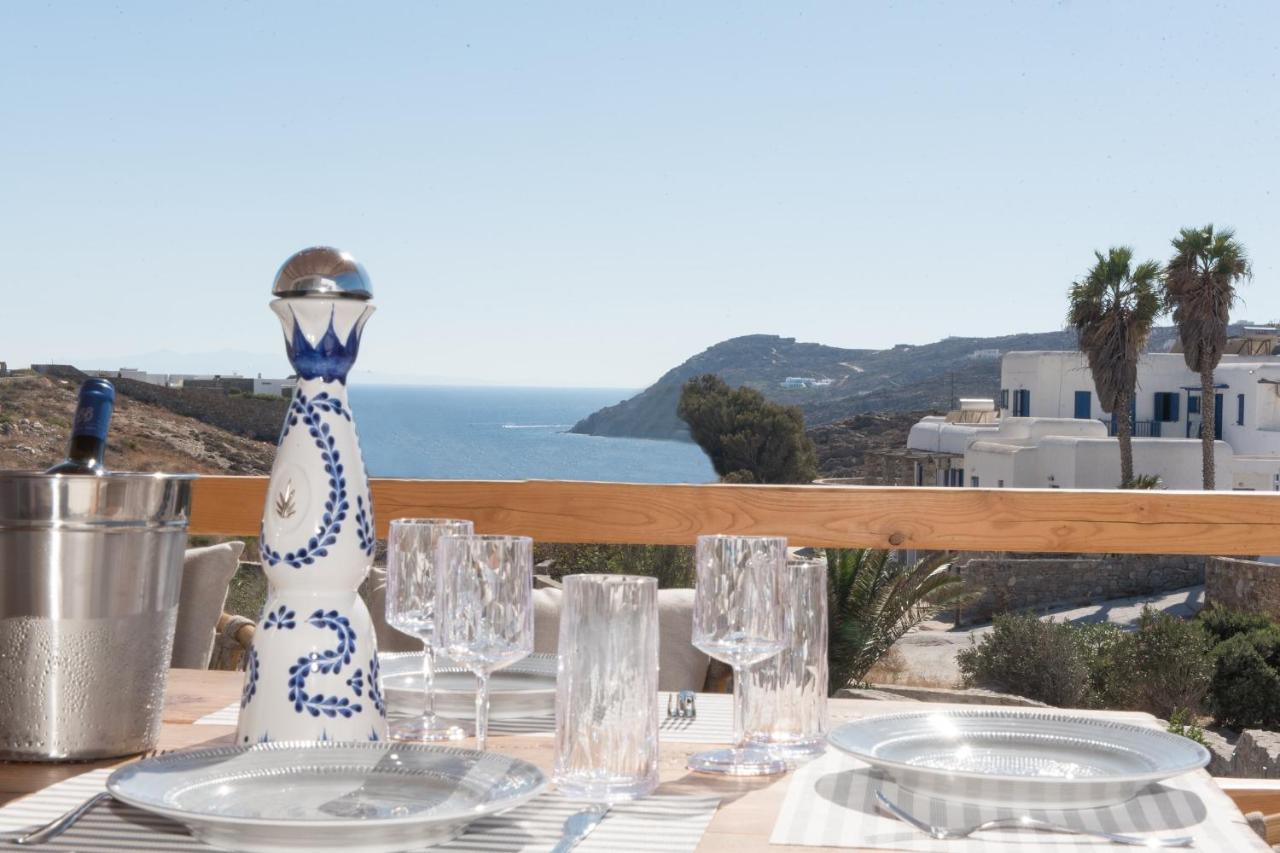 Villa Costa By Whitelist Mykonos Ftelia  ภายนอก รูปภาพ