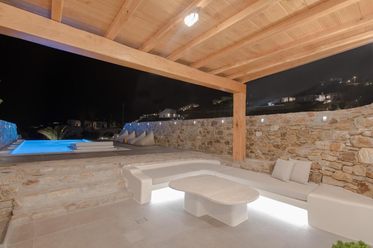 Villa Costa By Whitelist Mykonos Ftelia  ภายนอก รูปภาพ